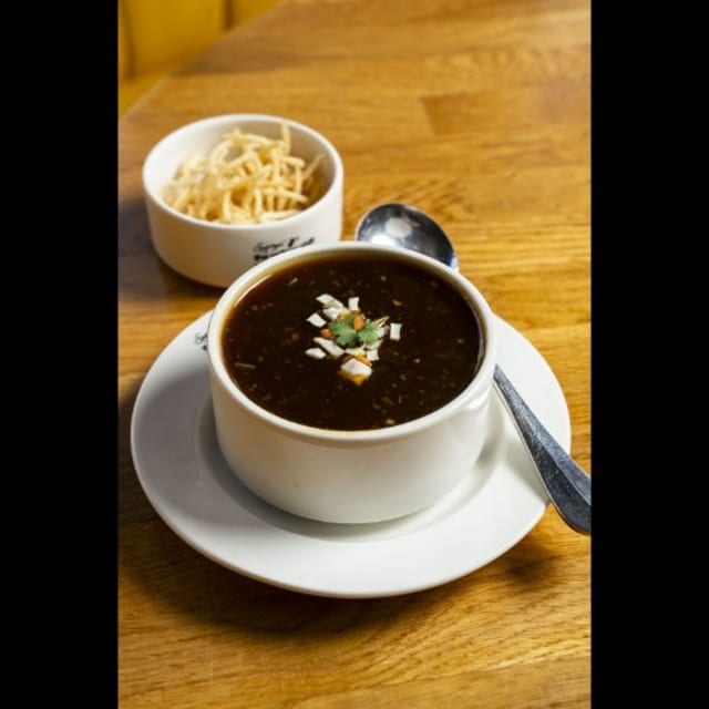 Desi Manchow Soup.
