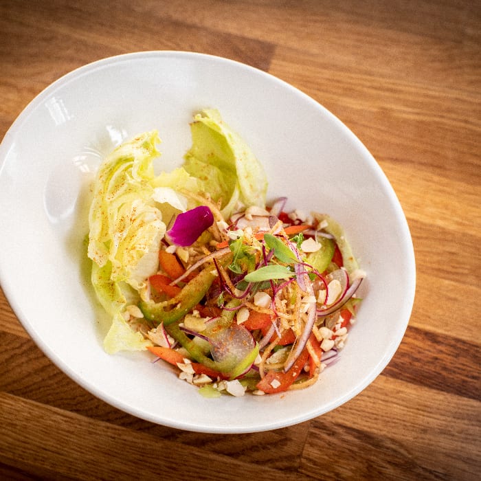 Papaya Peanut Kachumber.