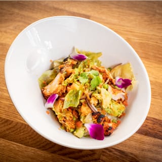 Paneer or Chicken Tikka & Avocado Salad